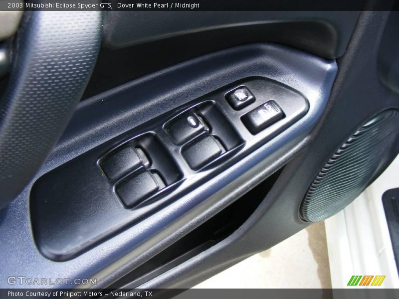 Dover White Pearl / Midnight 2003 Mitsubishi Eclipse Spyder GTS
