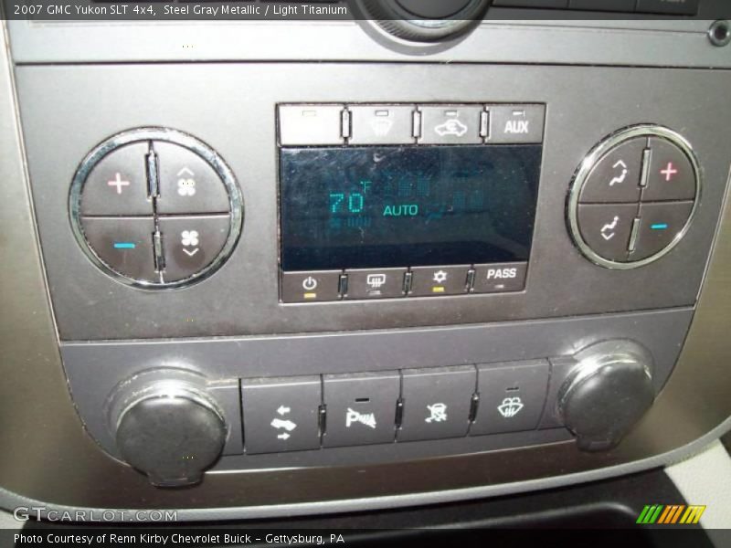 Steel Gray Metallic / Light Titanium 2007 GMC Yukon SLT 4x4