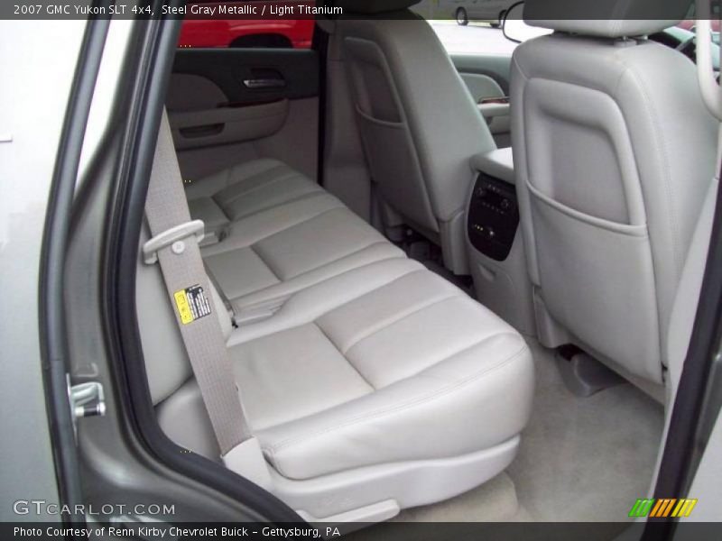 Steel Gray Metallic / Light Titanium 2007 GMC Yukon SLT 4x4