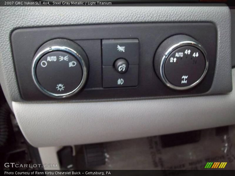 Steel Gray Metallic / Light Titanium 2007 GMC Yukon SLT 4x4
