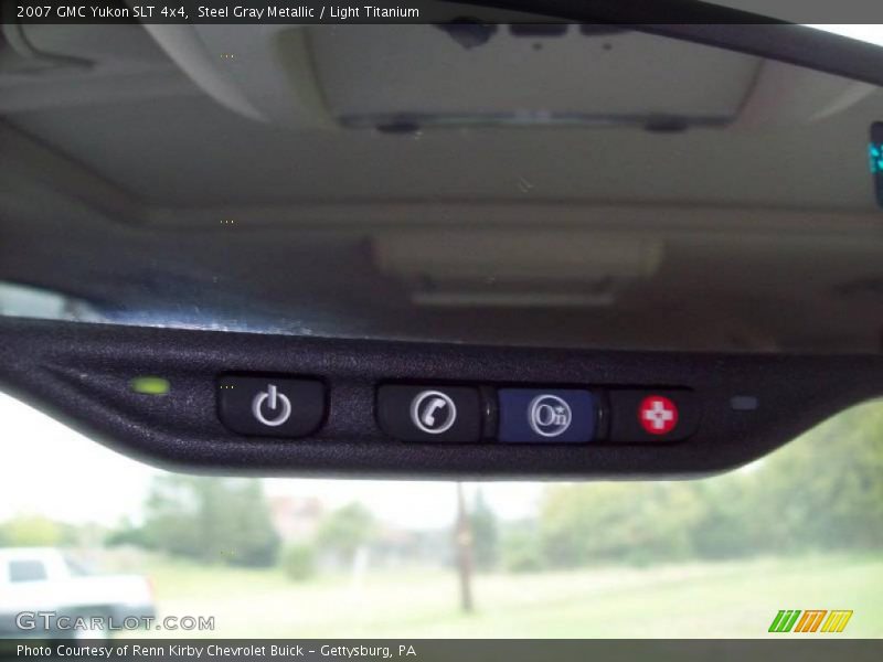 Steel Gray Metallic / Light Titanium 2007 GMC Yukon SLT 4x4