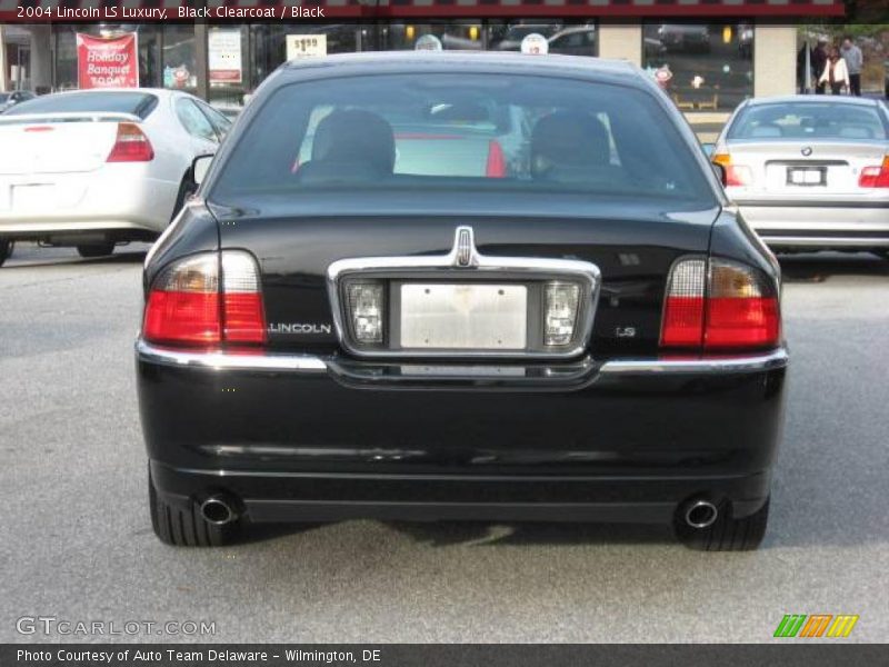 Black Clearcoat / Black 2004 Lincoln LS Luxury