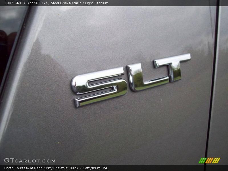 Steel Gray Metallic / Light Titanium 2007 GMC Yukon SLT 4x4
