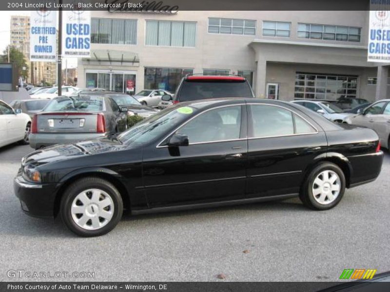 Black Clearcoat / Black 2004 Lincoln LS Luxury