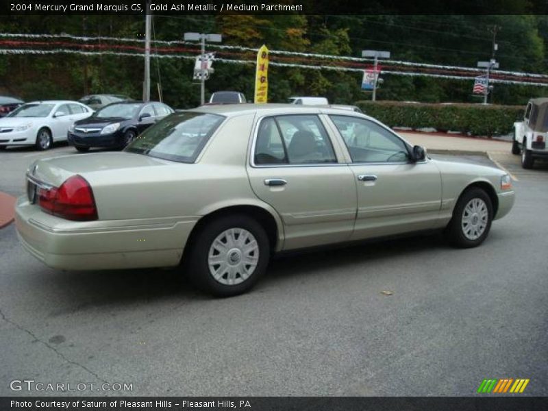 Gold Ash Metallic / Medium Parchment 2004 Mercury Grand Marquis GS
