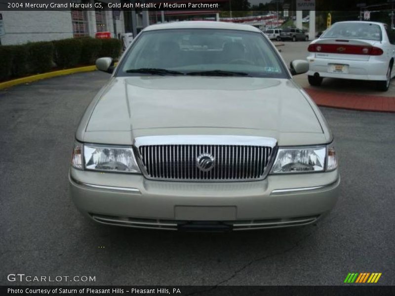 Gold Ash Metallic / Medium Parchment 2004 Mercury Grand Marquis GS