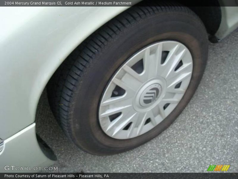 Gold Ash Metallic / Medium Parchment 2004 Mercury Grand Marquis GS