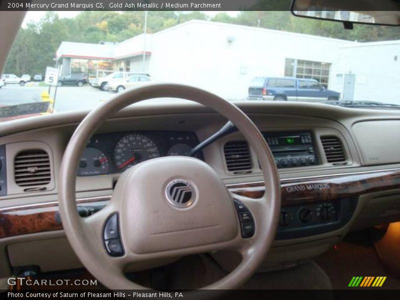 Gold Ash Metallic / Medium Parchment 2004 Mercury Grand Marquis GS