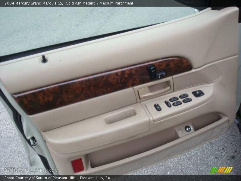 Gold Ash Metallic / Medium Parchment 2004 Mercury Grand Marquis GS
