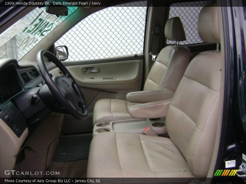 Dark Emerald Pearl / Ivory 1999 Honda Odyssey EX