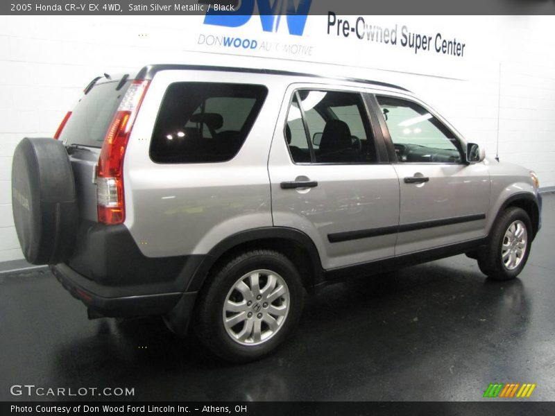 Satin Silver Metallic / Black 2005 Honda CR-V EX 4WD
