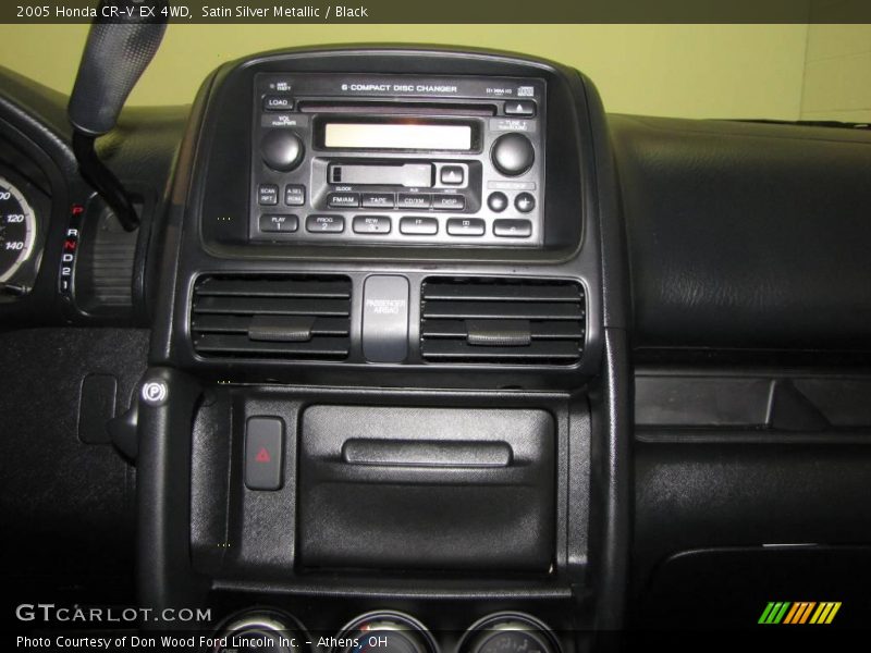 Satin Silver Metallic / Black 2005 Honda CR-V EX 4WD