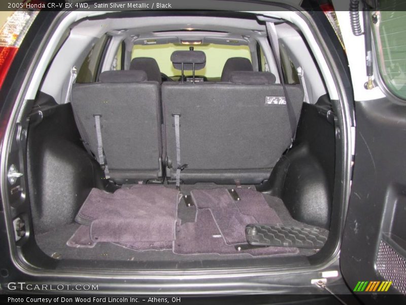 Satin Silver Metallic / Black 2005 Honda CR-V EX 4WD