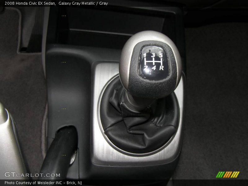 Galaxy Gray Metallic / Gray 2008 Honda Civic EX Sedan