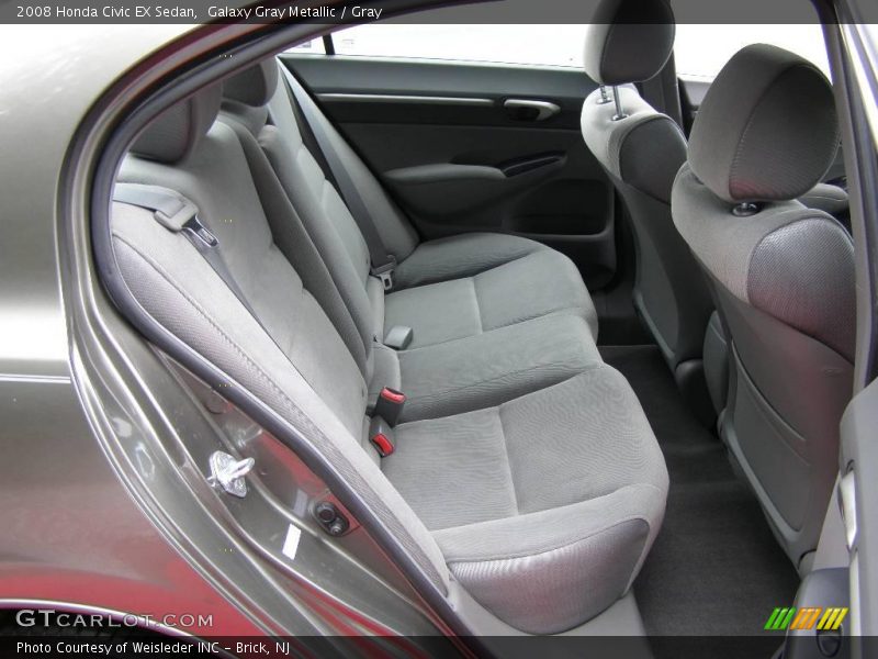 Galaxy Gray Metallic / Gray 2008 Honda Civic EX Sedan