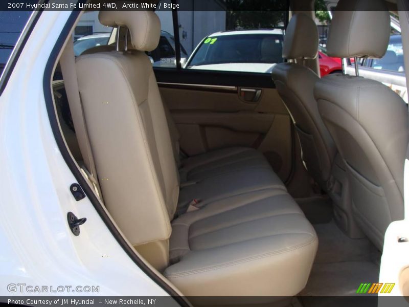 Arctic White / Beige 2007 Hyundai Santa Fe Limited 4WD