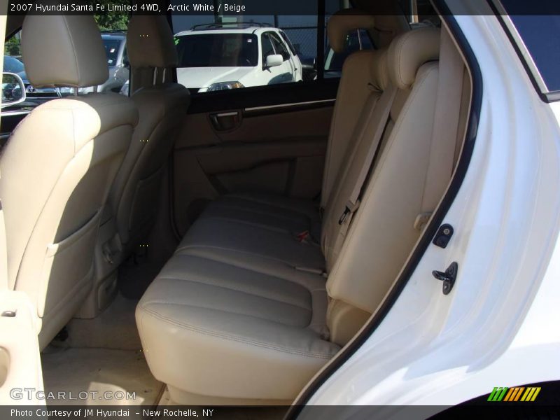 Arctic White / Beige 2007 Hyundai Santa Fe Limited 4WD