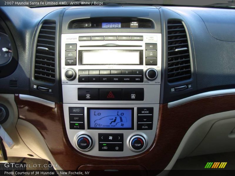 Arctic White / Beige 2007 Hyundai Santa Fe Limited 4WD