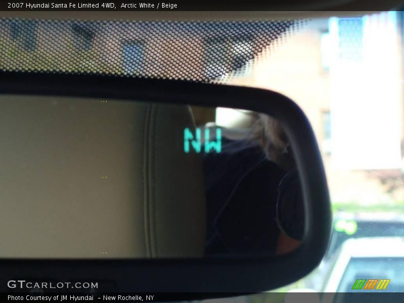 Arctic White / Beige 2007 Hyundai Santa Fe Limited 4WD