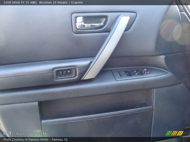 Beryllium 16 Metallic / Graphite 2008 Infiniti FX 35 AWD