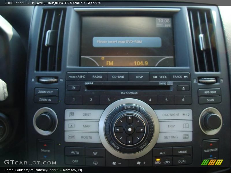 Beryllium 16 Metallic / Graphite 2008 Infiniti FX 35 AWD