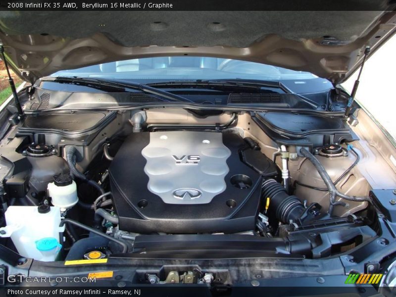 Beryllium 16 Metallic / Graphite 2008 Infiniti FX 35 AWD