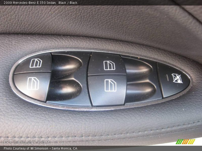 Black / Black 2009 Mercedes-Benz E 350 Sedan