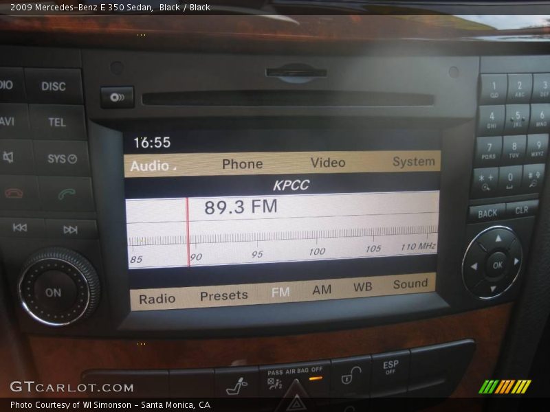 Black / Black 2009 Mercedes-Benz E 350 Sedan