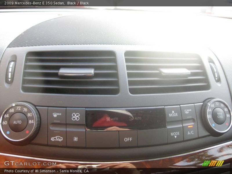 Black / Black 2009 Mercedes-Benz E 350 Sedan