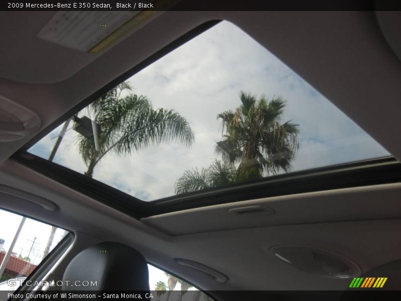 Black / Black 2009 Mercedes-Benz E 350 Sedan