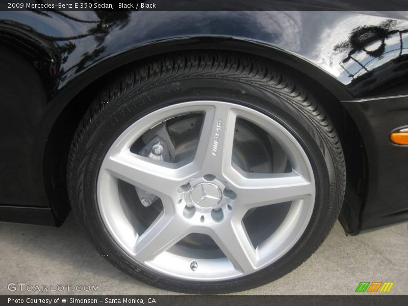 Black / Black 2009 Mercedes-Benz E 350 Sedan