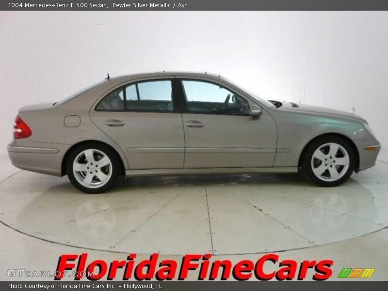 Pewter Silver Metallic / Ash 2004 Mercedes-Benz E 500 Sedan