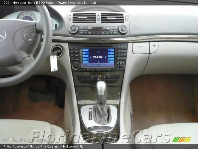 Pewter Silver Metallic / Ash 2004 Mercedes-Benz E 500 Sedan