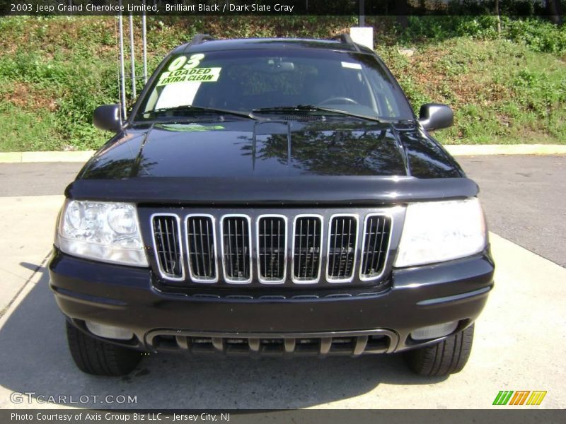Brilliant Black / Dark Slate Gray 2003 Jeep Grand Cherokee Limited