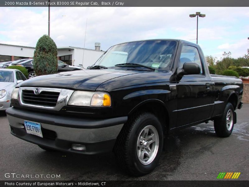 Black / Gray 2000 Mazda B-Series Truck B3000 SE Regular Cab