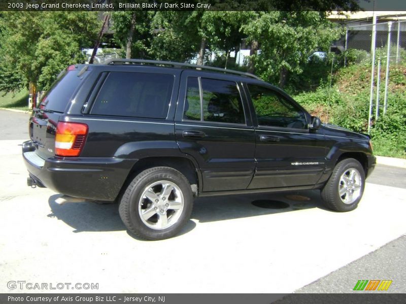 Brilliant Black / Dark Slate Gray 2003 Jeep Grand Cherokee Limited