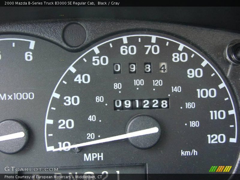 Black / Gray 2000 Mazda B-Series Truck B3000 SE Regular Cab