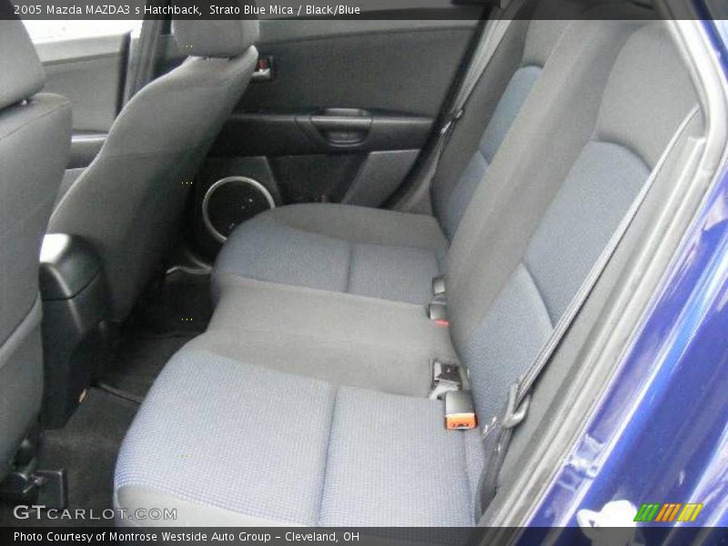 Strato Blue Mica / Black/Blue 2005 Mazda MAZDA3 s Hatchback