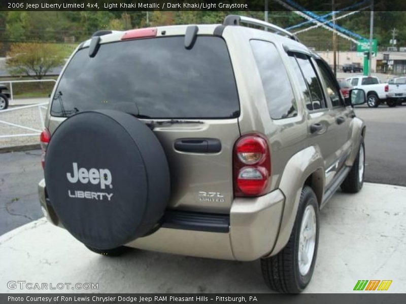 Light Khaki Metallic / Dark Khaki/Light Graystone 2006 Jeep Liberty Limited 4x4