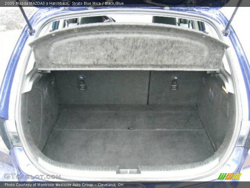 Strato Blue Mica / Black/Blue 2005 Mazda MAZDA3 s Hatchback