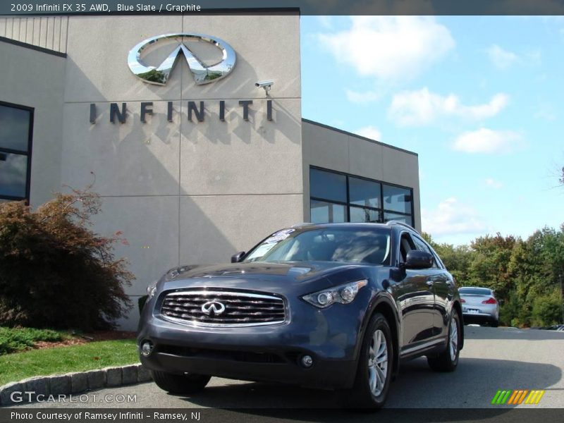 Blue Slate / Graphite 2009 Infiniti FX 35 AWD