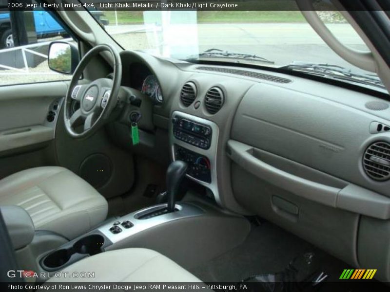Light Khaki Metallic / Dark Khaki/Light Graystone 2006 Jeep Liberty Limited 4x4