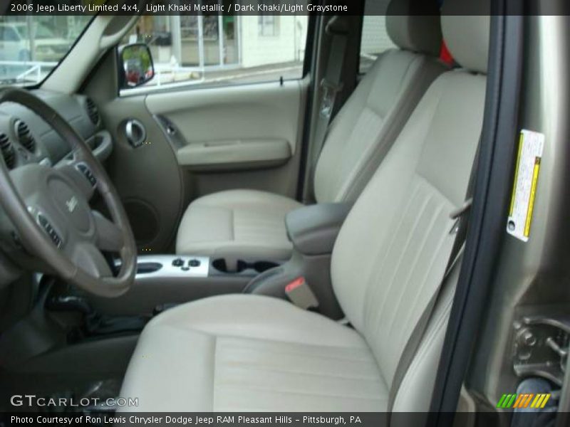 Light Khaki Metallic / Dark Khaki/Light Graystone 2006 Jeep Liberty Limited 4x4
