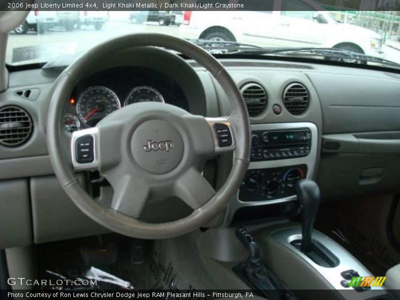 Light Khaki Metallic / Dark Khaki/Light Graystone 2006 Jeep Liberty Limited 4x4