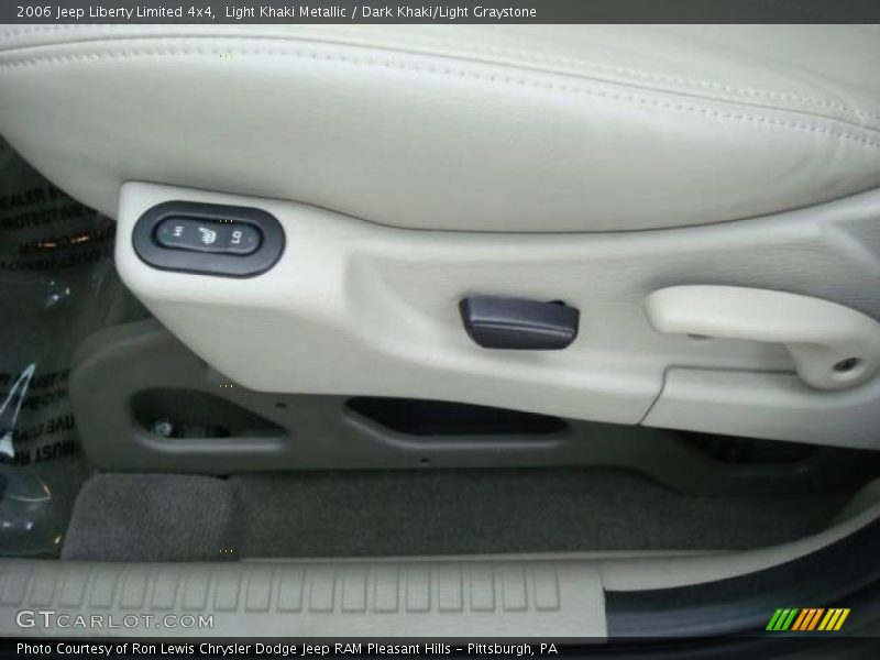 Light Khaki Metallic / Dark Khaki/Light Graystone 2006 Jeep Liberty Limited 4x4