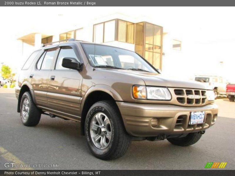 Roman Bronze Metallic / Beige 2000 Isuzu Rodeo LS