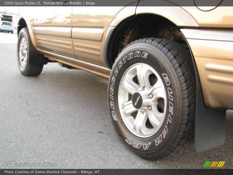 Roman Bronze Metallic / Beige 2000 Isuzu Rodeo LS