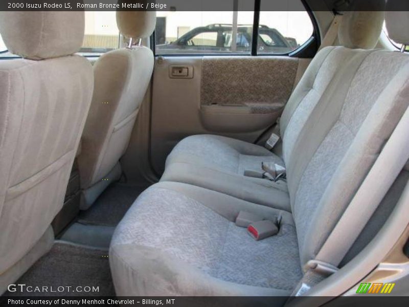 Roman Bronze Metallic / Beige 2000 Isuzu Rodeo LS
