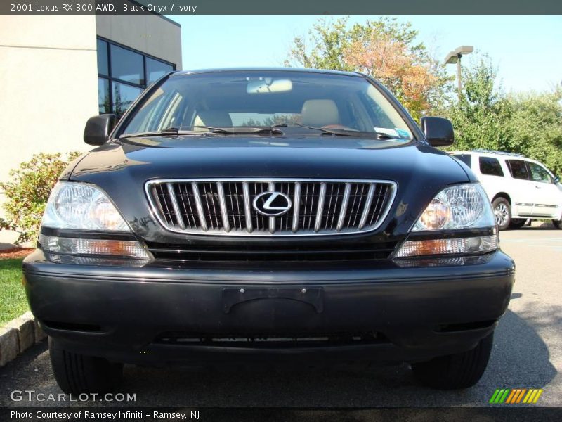Black Onyx / Ivory 2001 Lexus RX 300 AWD