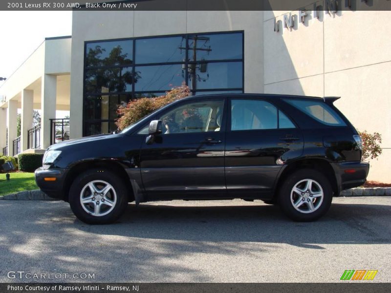 Black Onyx / Ivory 2001 Lexus RX 300 AWD